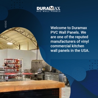 Build Your Commercial Kitchen Safely with High-Quality PVC Wall & Ceiling Panel