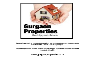 Dwarka Express Way Gurgaon | Gurgaon properties | Residentia