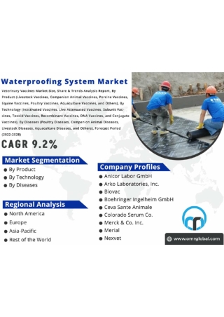 Waterproofing System Market