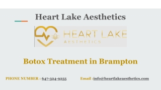 Botox Treatment in Brampton