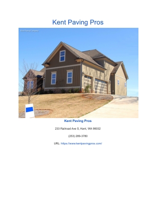 Kent Paving Pros