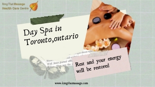 Day Spa in Toronto,ontario