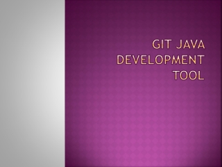 GIT Java Development Tool