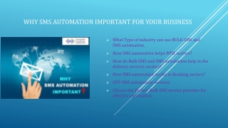 SMS Automation Important for your Business-nettyfish