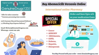 Buy ABEMACICLIB Online – GenuineDrugs123.com