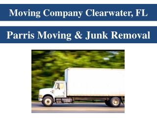 Moving Company Clearwater, FL