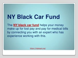NY Black Car Fund