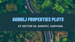 Godrej Plots Sector 34 At Sonipat Haryana - Download PDF