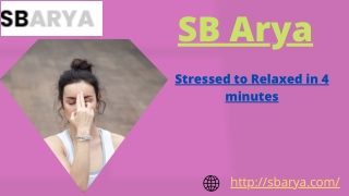 Stress Coping strategies and techniques