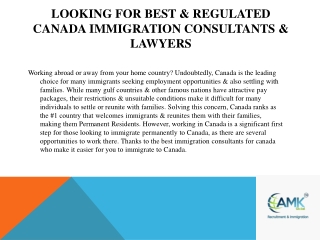 Choose the Best Programs for Immigration to Canada in 2022