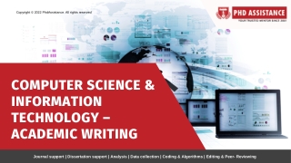 Computer science Engineering Dissertation writing – PhD Assistance