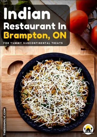 Indian Street Food In Brampton, ON, To Enjoy With Friends & Family