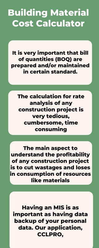 Building Material Cost Calculator  Material Cost Calculator Info