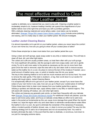 the-most-effective-method-to-clean-your-leather-jacket
