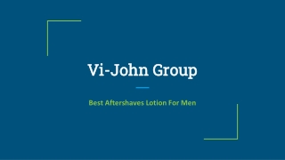 4 Effective Reasons Why Men Should Use an Aftershave Lotion