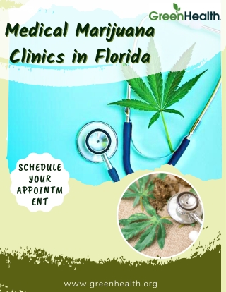Medical Marijuana Clinics in Florida - Green Health