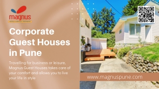 Corporate Guest Houses in Pune