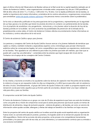 ¿Como puede ayuarte el cristianismo?
