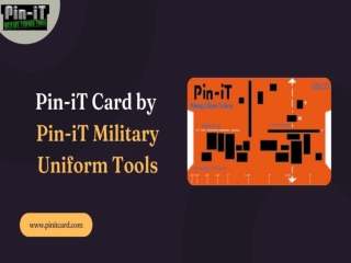 Pin-iT Card by Pin-iT Military Uniform Tools