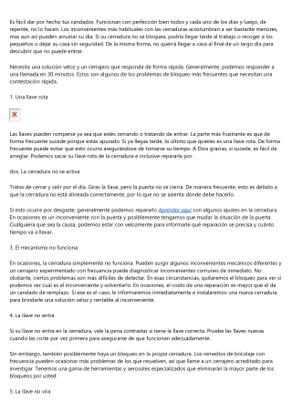 Mejores consejos de cerrajería de Cerrajeros Benidorm