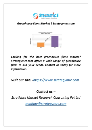 Greenhouse Films Market