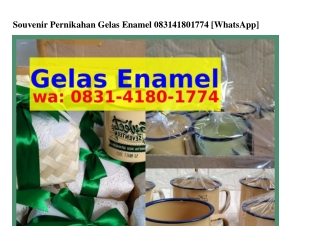 Souvenir PernikaSouvenir Pernikahan Gelas Enamel O831_418O_1774[han Gelas Enamel