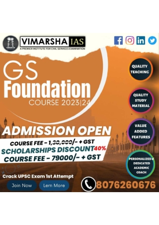 Best IAS Coaching In Delhi Vimarsha IAS