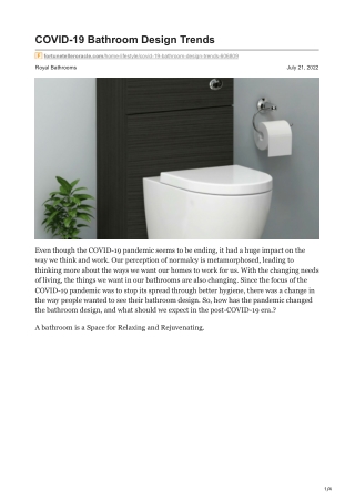 fortunetelleroracle.com-COVID-19 Bathroom Design Trends