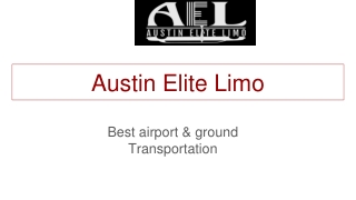 Are you looking for best Limousine rental service in Austin