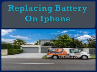 Replacing Battery On Iphone