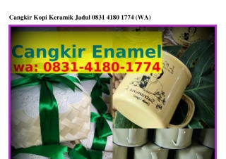 Cangkir Kopi Keramik Jadul Ô8ᣮI-ԿI8Ô-I77Կ(WA)
