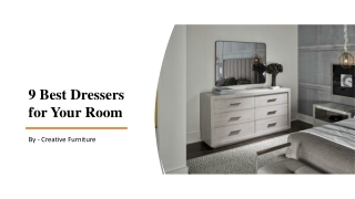 9 Best Dressers for Your Room​