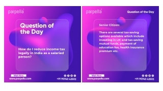 How do I reduce income tax legally in India as a salaried person?