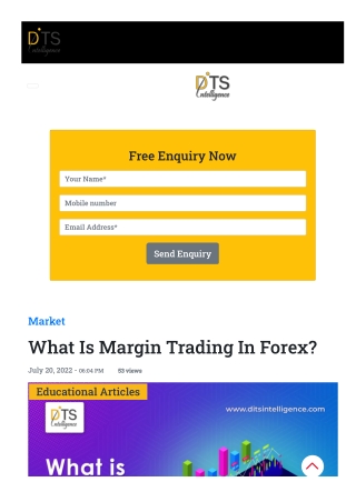 What Is Margin Trading In Forex