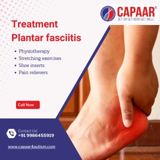 Treatment for Plantar Fasciitis | Best Physiotherapy Centre in Hulimavu | CAPAAR