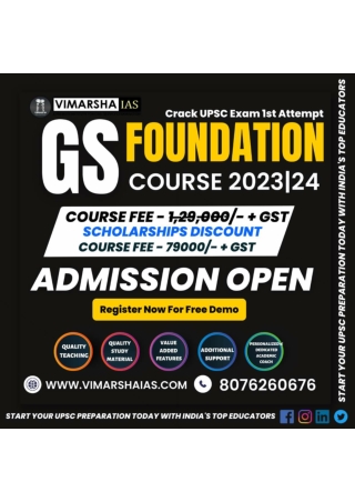 Best IAS Coaching In Delhi  Vimarsha IAS