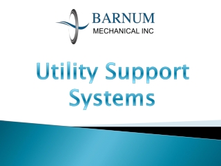 Utility Support Systems