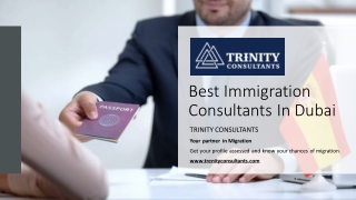 Best Immigration Consultants In Dubai​