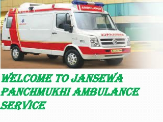 Bed-to-bed Transfer Ambulance Service in Bhagalpur and Gaya by Jansewa Panchmukhi