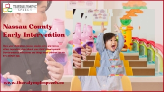 Allows Your Disabled Child To Get an Nassau County Early Intervention Programme