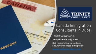 Canada Immigration Consultants In Dubai​