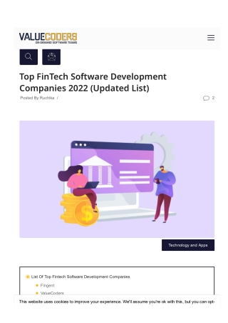 Top FinTech Software Development Companies 2022 (2)