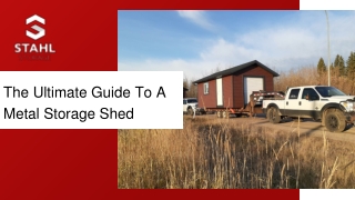 July Slides - The Ultimate Guide To A Metal Storage Shed