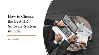 How to Choose the Best HR Software System in India