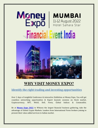 Financial Event India