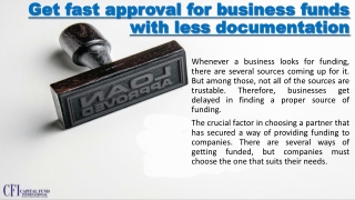 secured capital funding