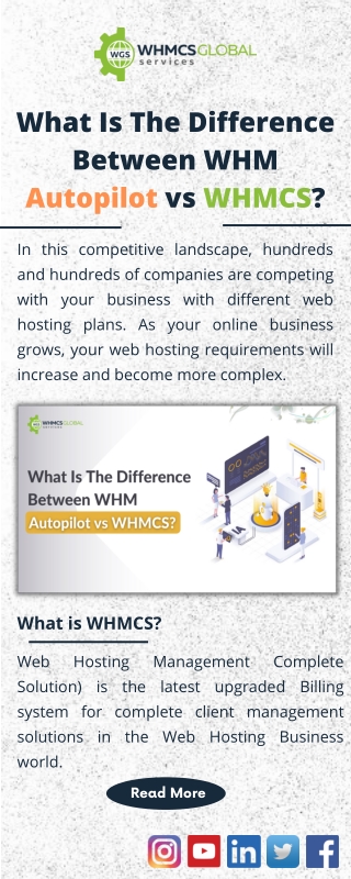 What Is The Difference Between WHM Autopilot vs WHMCS?