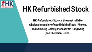 iPads Wholesale – HK Refurbished Stock