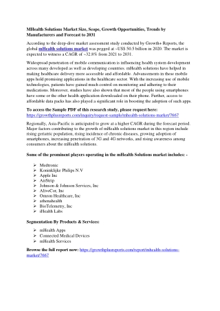 MHealth Solutions Market (2)