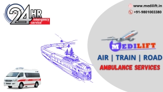 Receive Air Ambulance from Ranchi and Raipur with Modern Medical